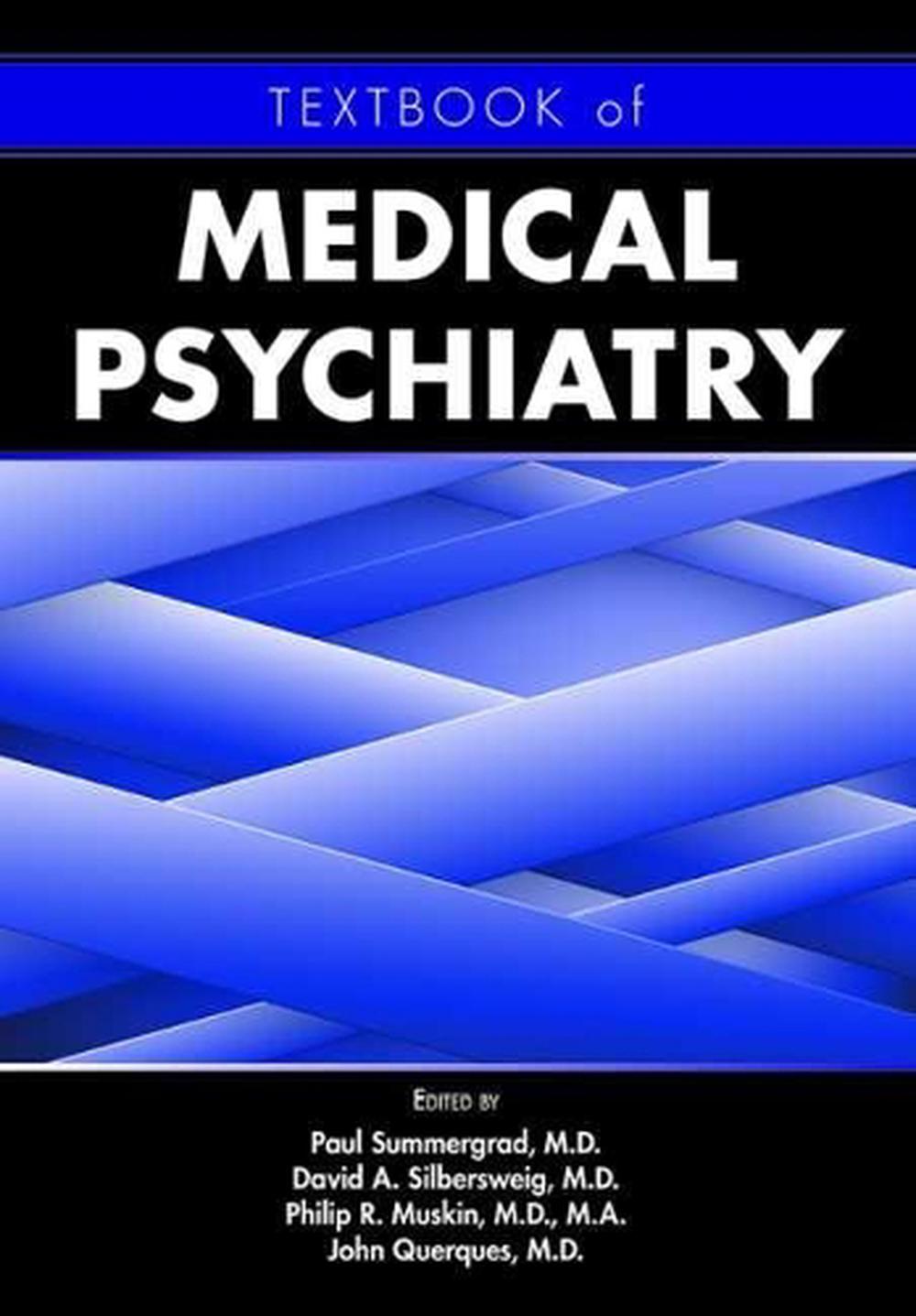 Textbook of Medical Psychiatry, 9781615370801
