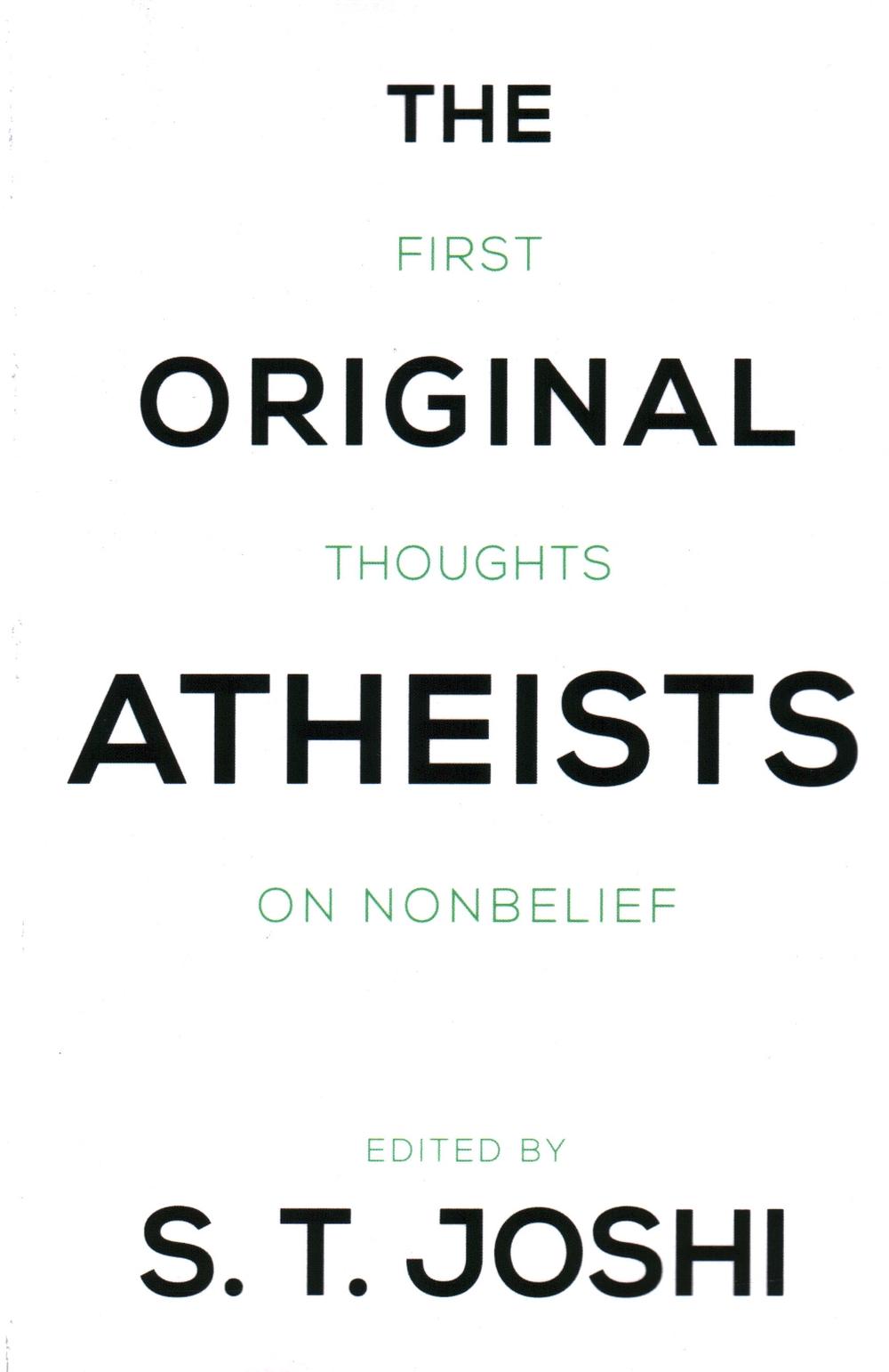 The Original Atheists, 9781616148416