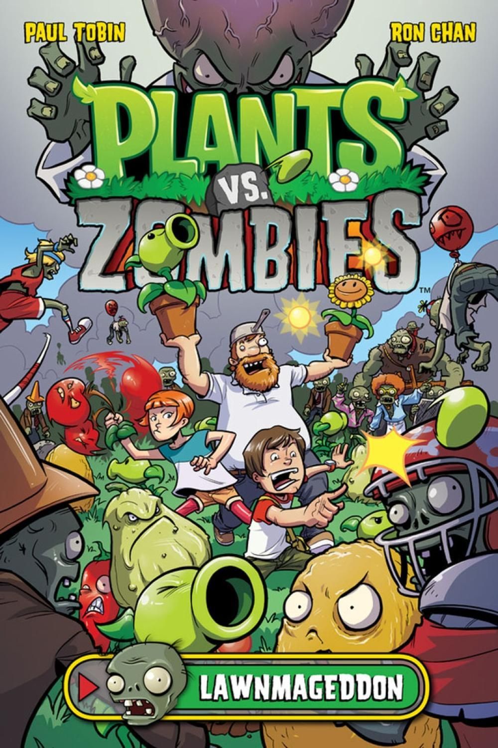 Plants vs. Zombies Volume 1: Lawnmageddon by Paul Tobin - ISBN: 9781616551926