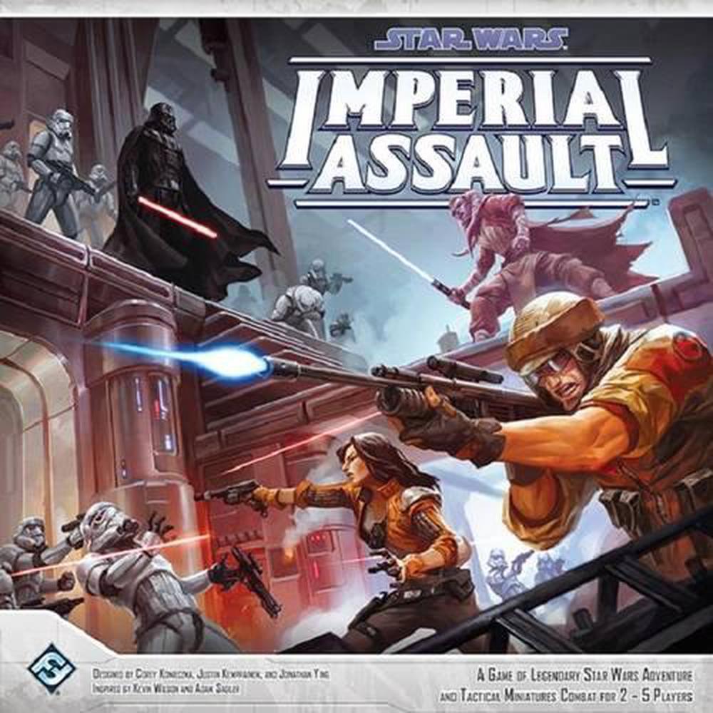 Fantasy Flight Games Star Wars Imperial Assault Board Game Base Set, 9781616619909