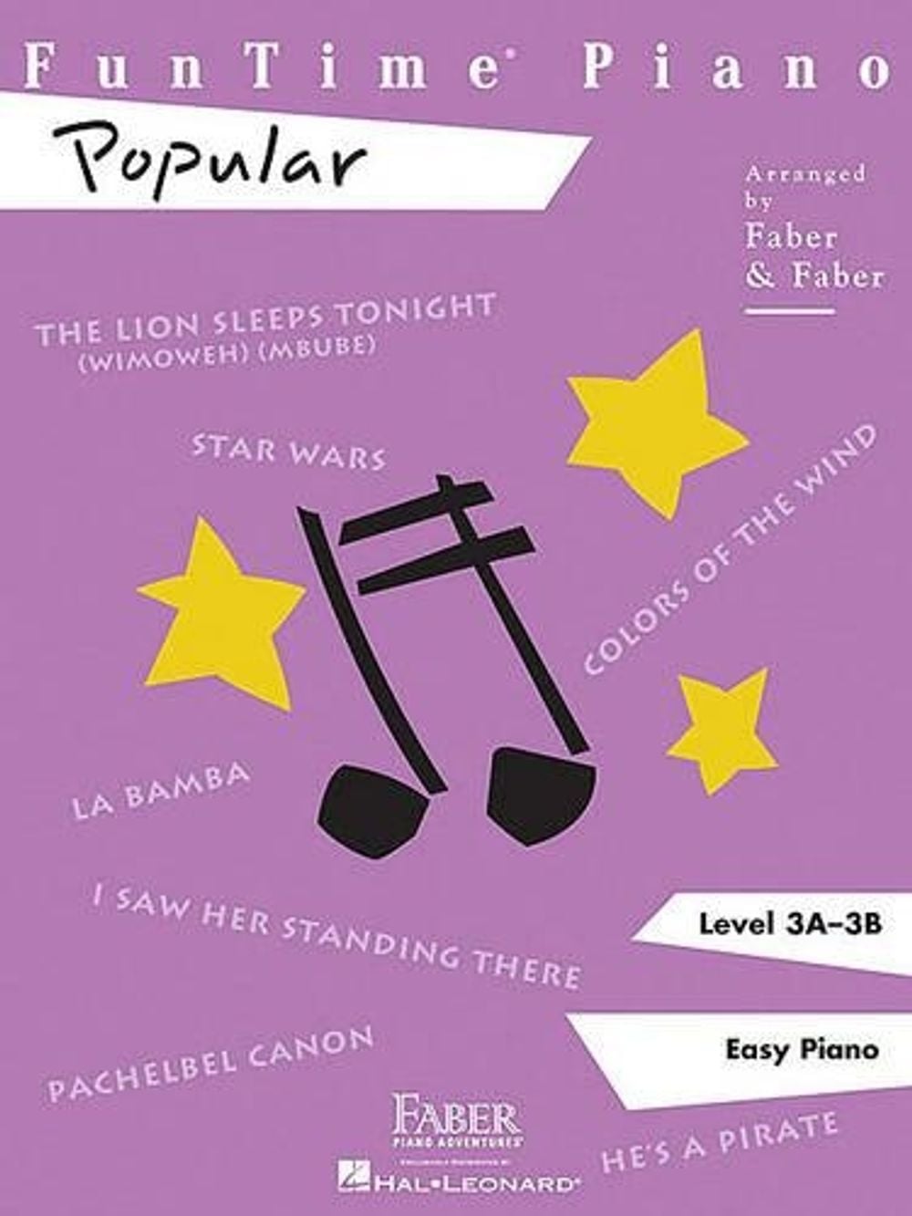 FunTime Piano Popular Level 3A-3B by Nancy Faber - ISBN: 9781616770075