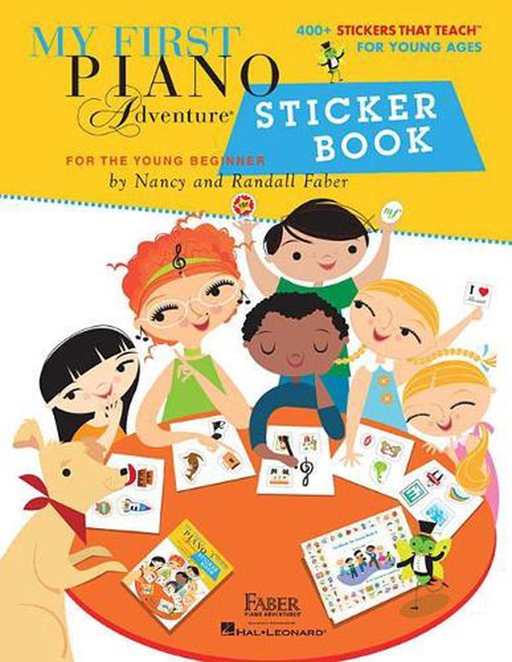 My First Piano Adventure Sticker Book, 9781616772000