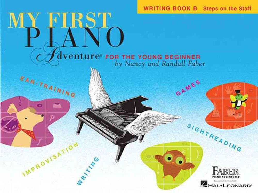 My First Piano Adventure Writing Book B by Nancy Faber - ISBN: 9781616776220