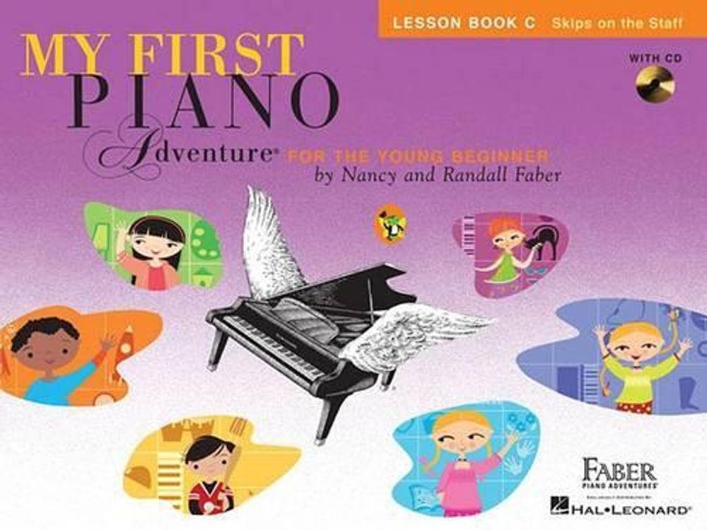 My First Piano Adventure Lesson Book C by Nancy Faber - ISBN: 9781616776237