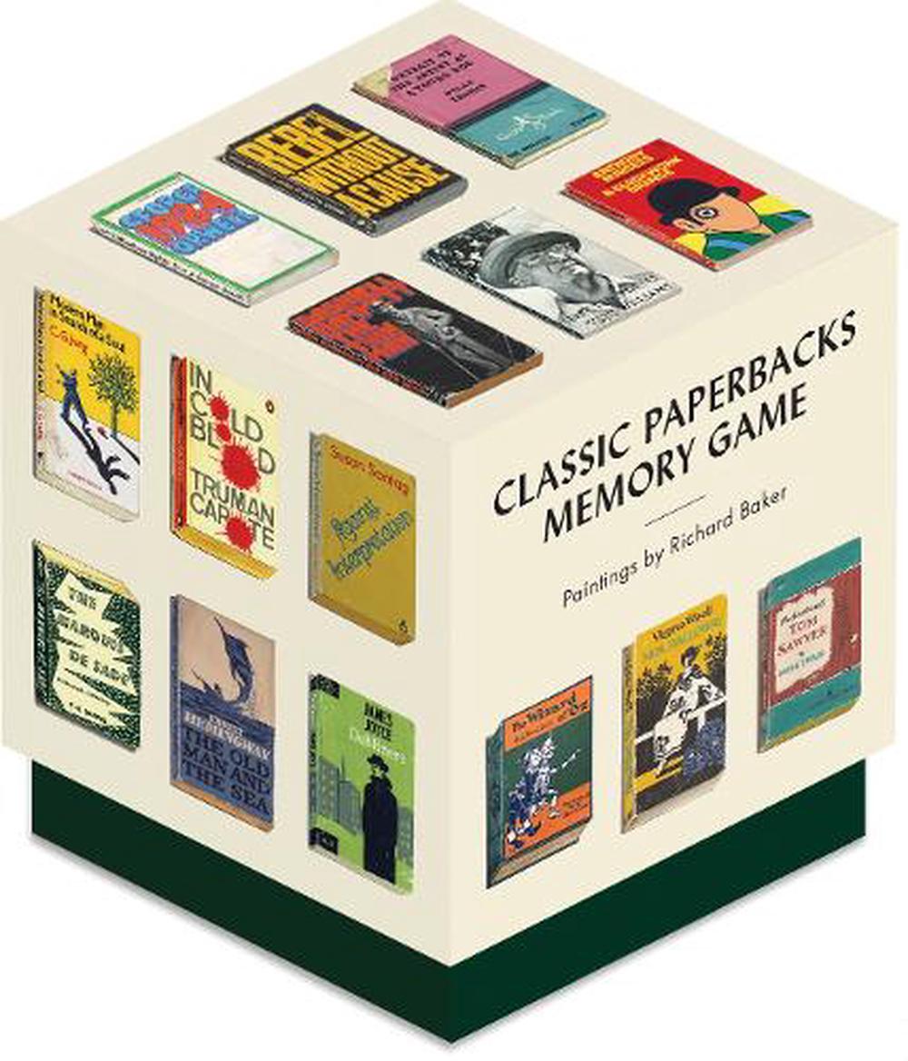 Princeton Architectural Press Classic Paperbacks Memory Game | Buy online  at The Nile