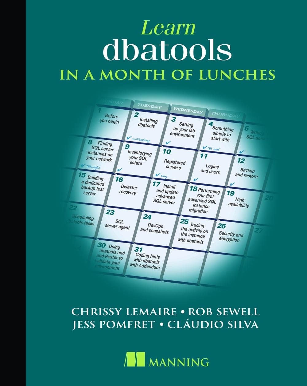 Learn dbatools in a Month of Lunches, 9781617296703