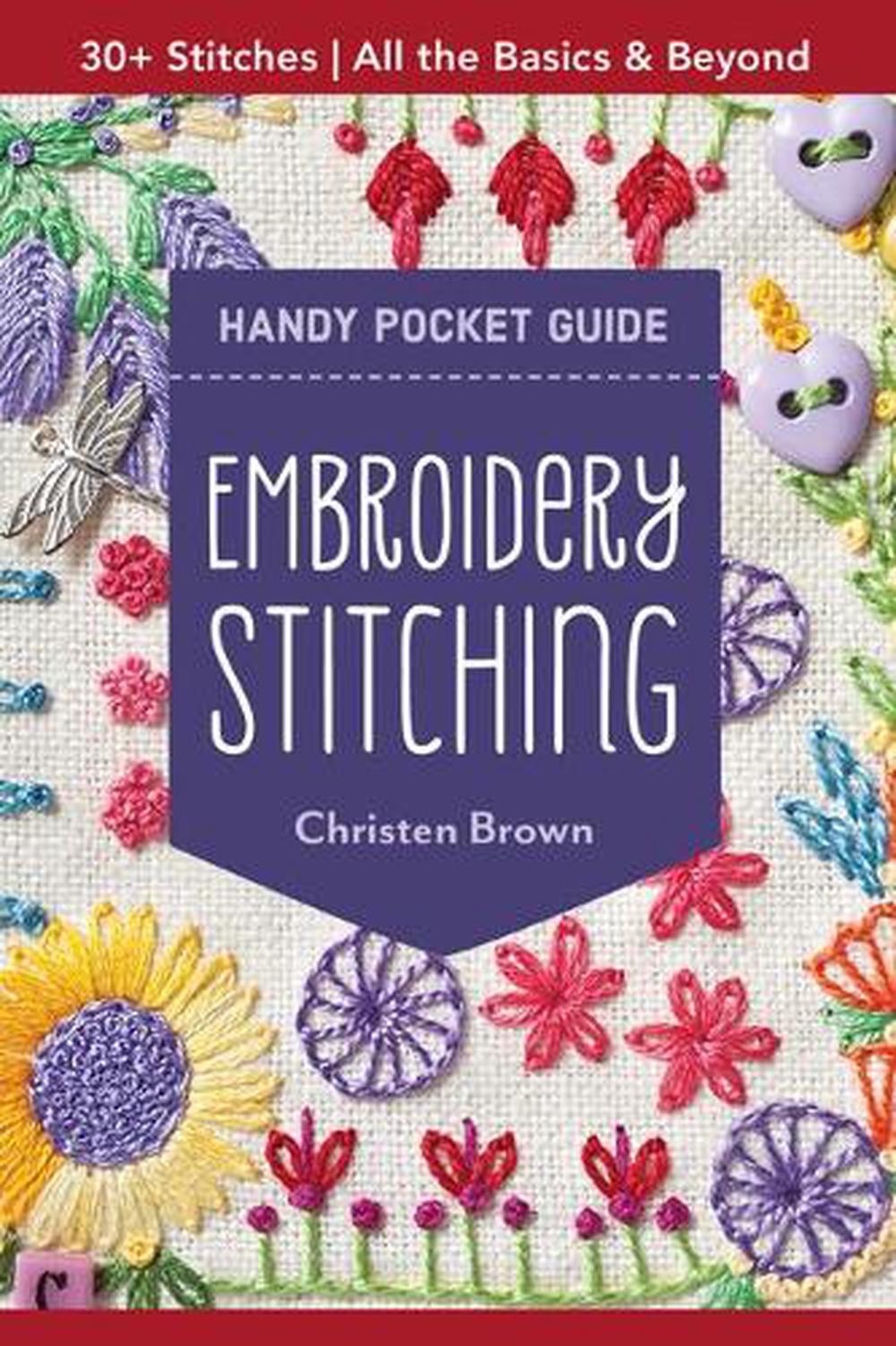 Embroidery Stitching Handy Pocket Guide, 9781617457791