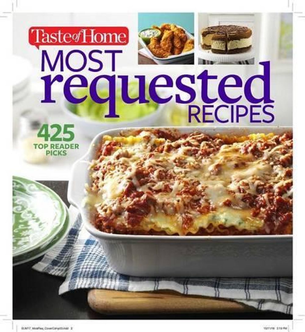 Taste of Home Most Requested Recipes by Taste of Home - ISBN: 9781617656545