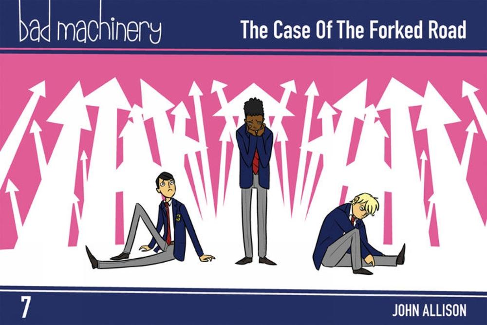 Bad Machinery Vol. 7: The Case of the Forked Road Pocket Edition by John Allison - ISBN: 9781620105627