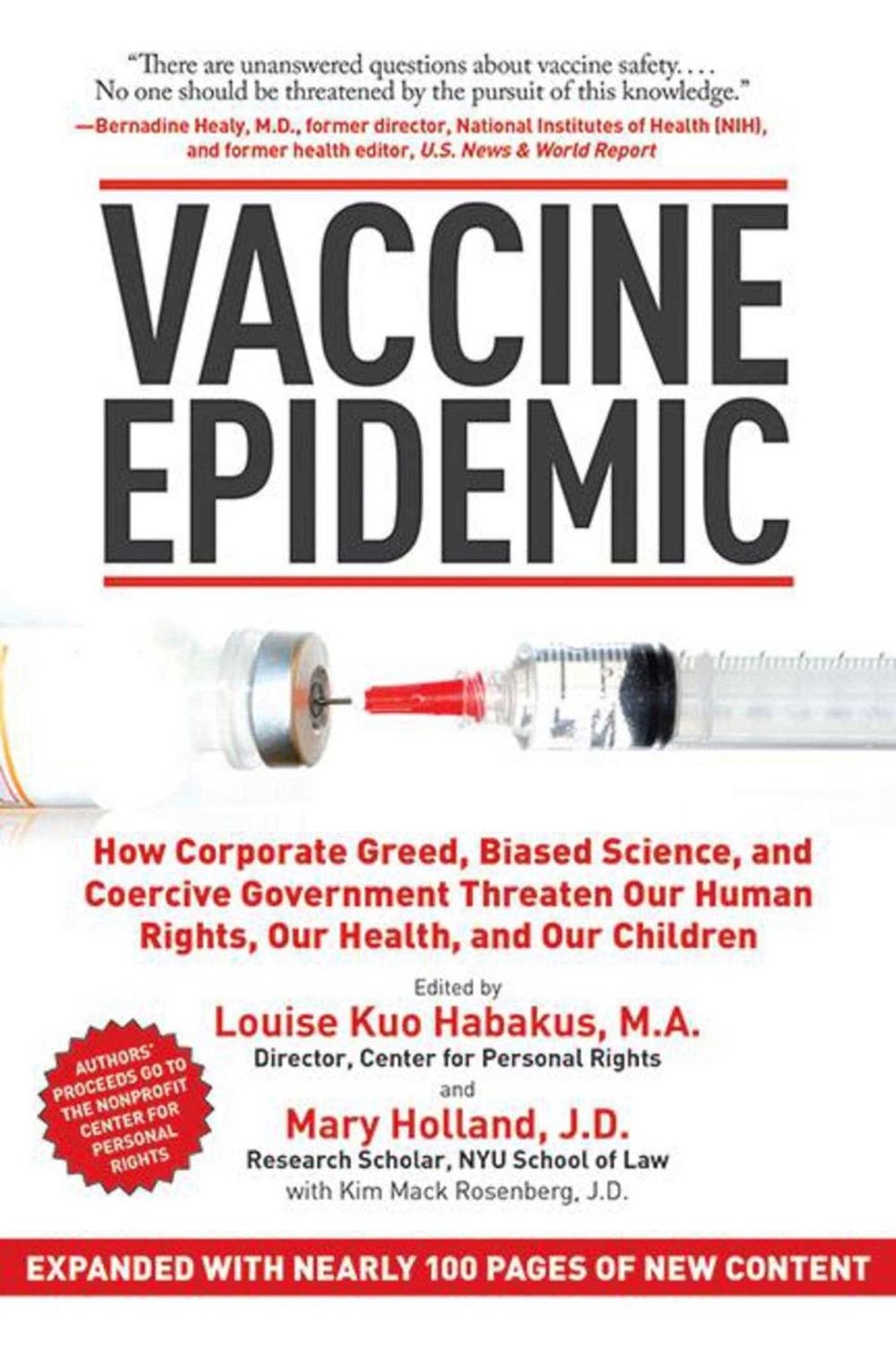 Vaccine Epidemic, 9781620872123