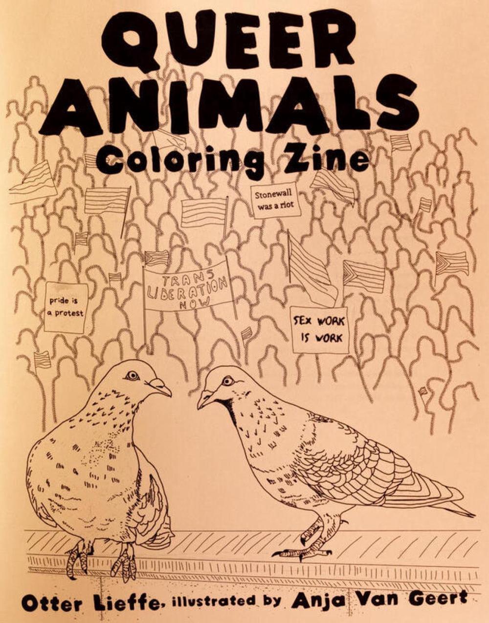 Queer Animals Coloring Book, 9781621062585