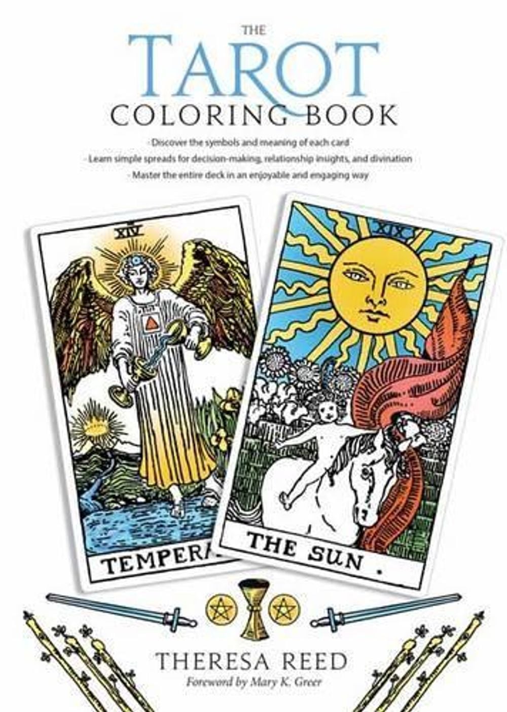 The Tarot Coloring Book by Theresa Reed - ISBN: 9781622037902
