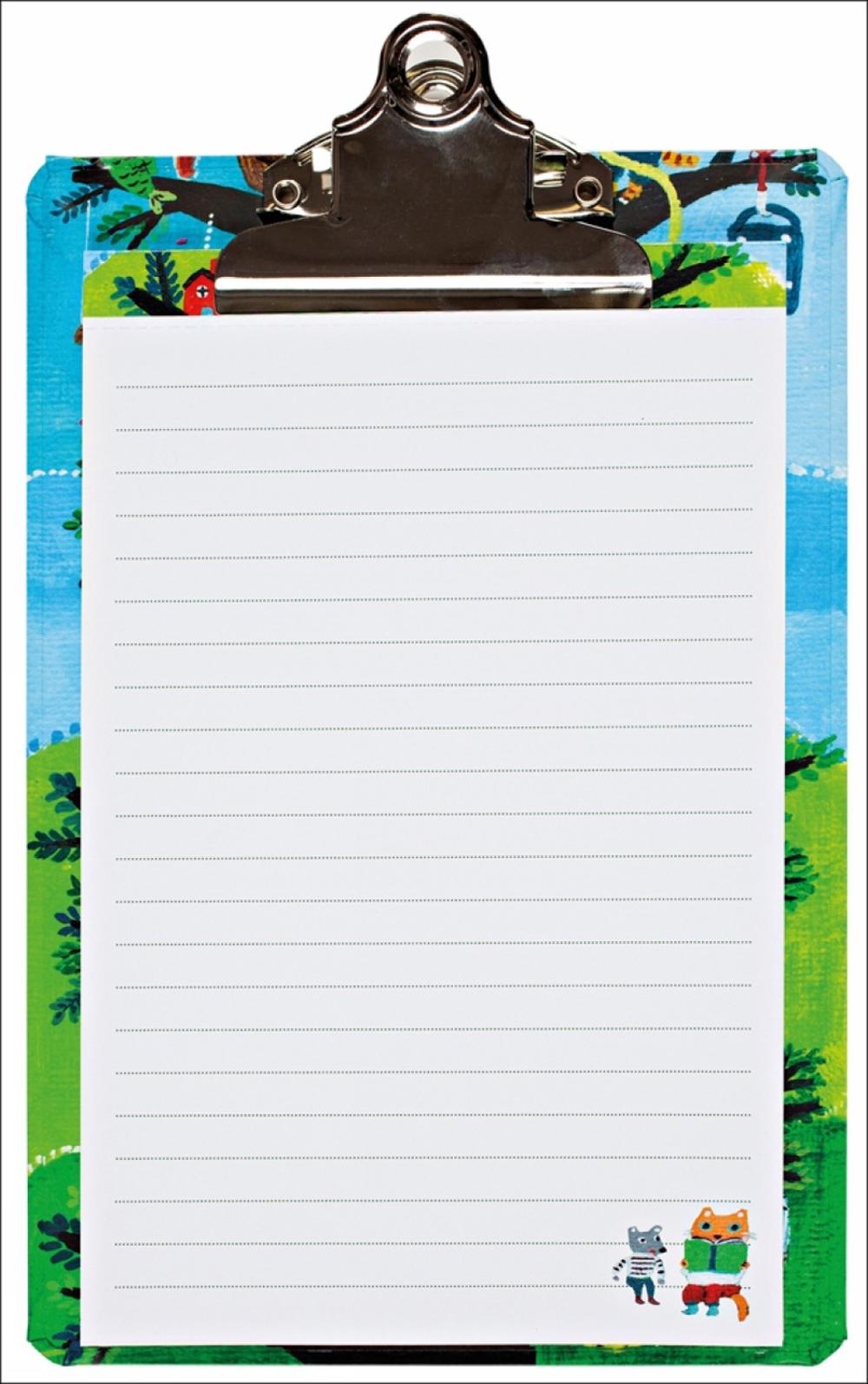 Tree Village Mini Clipboard, 9781623257491