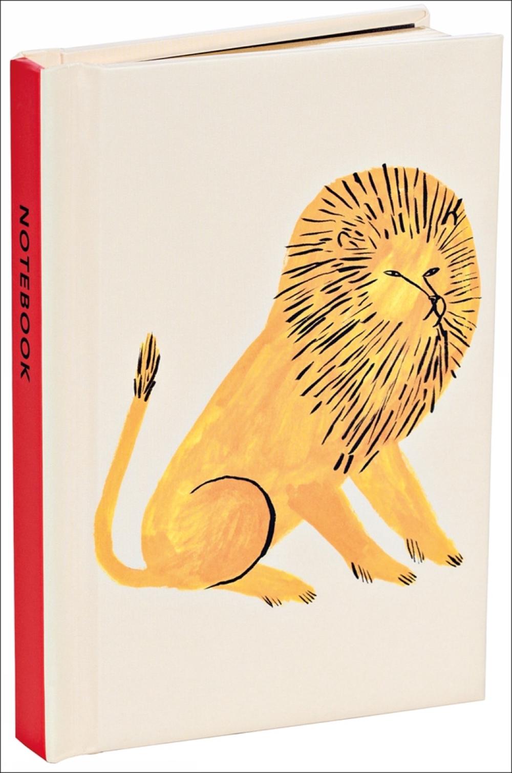 Jen Collins Big Cat Lion Mini Notebook, 9781623257606