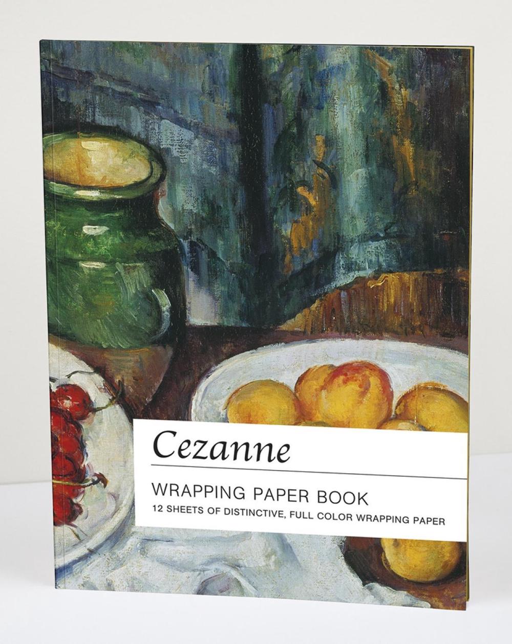 Cezanne Wrapping Paper Book, 9781623259174