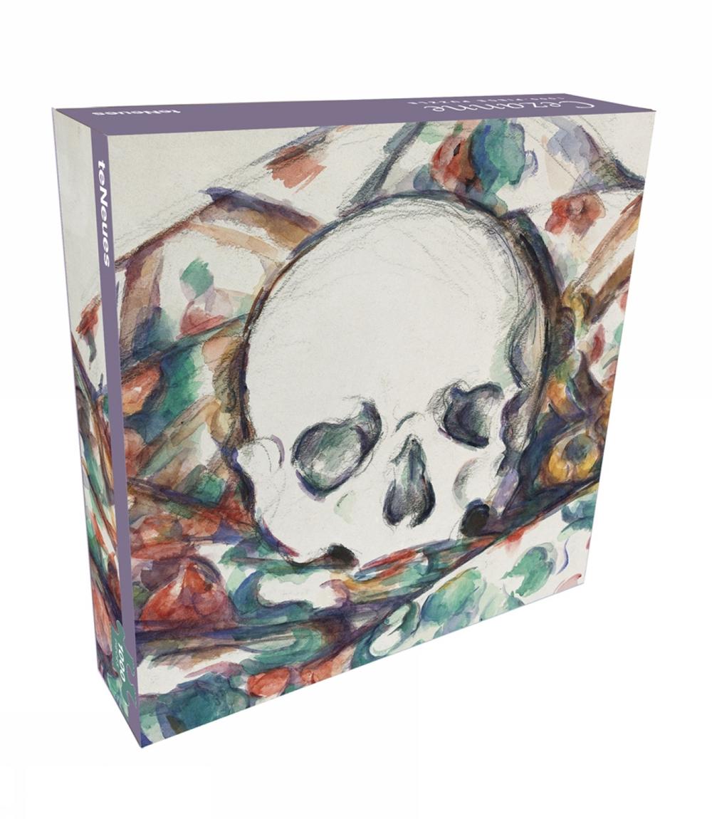 Paul Cezanne, Skull on a Curtain 1000-Piece Puzzle, 9781623259181