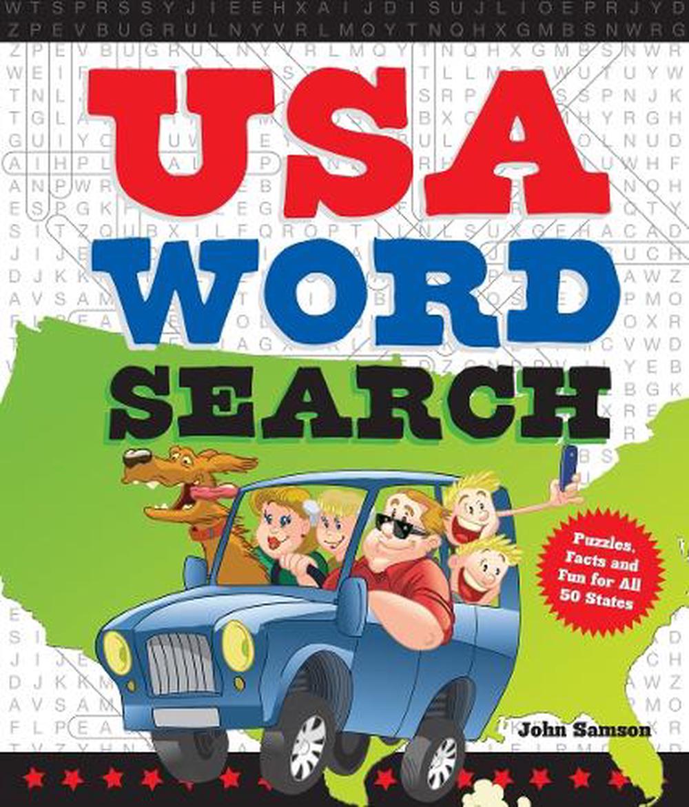 USA Word Search by John Samson - ISBN: 9781623540173