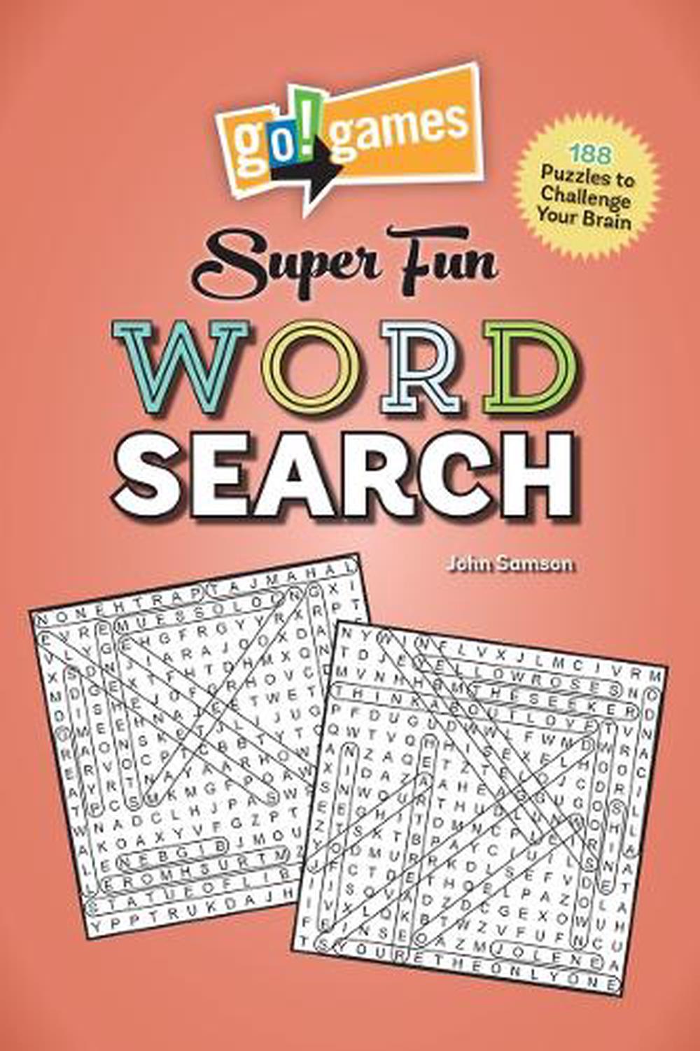 Go!Games Super Fun Word Search by John Samson - ISBN: 9781623540845