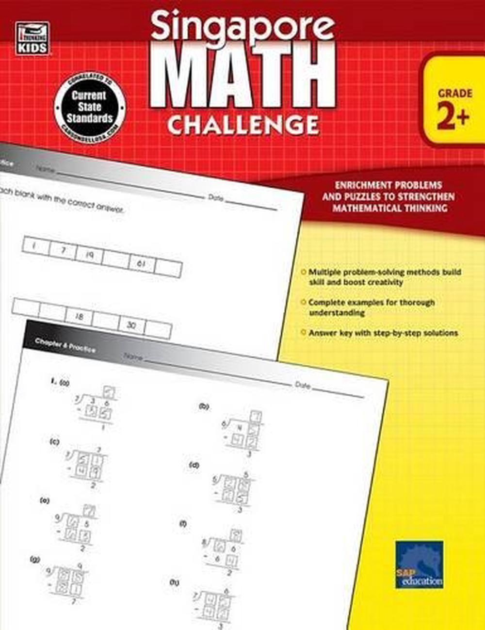 Singapore Math Challenge, Grades 2 - 5, 9781623990725