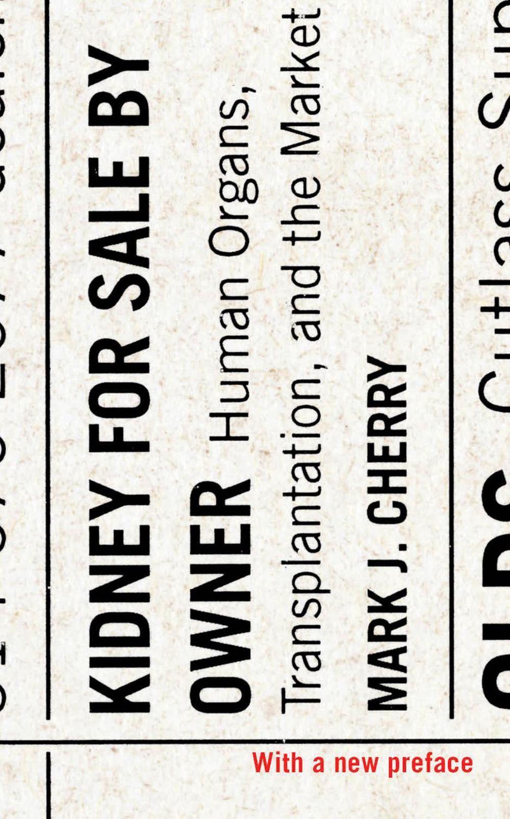 Kidney for Sale by Owner, 9781626162938