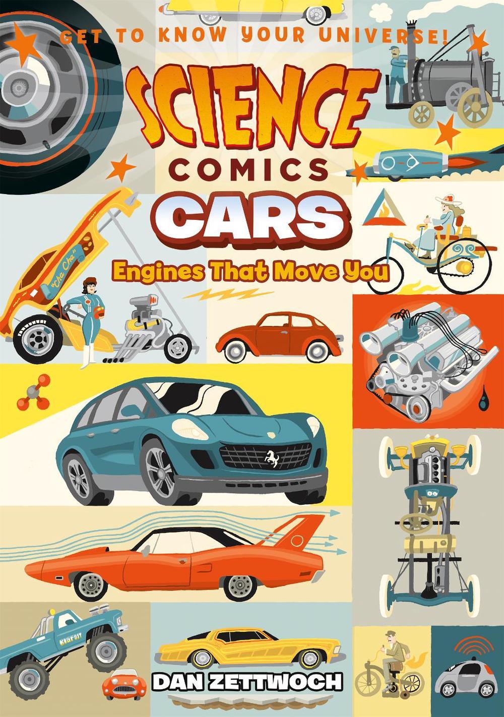 Science Comics: Cars by Dan Zettwoch - ISBN: 9781626728219