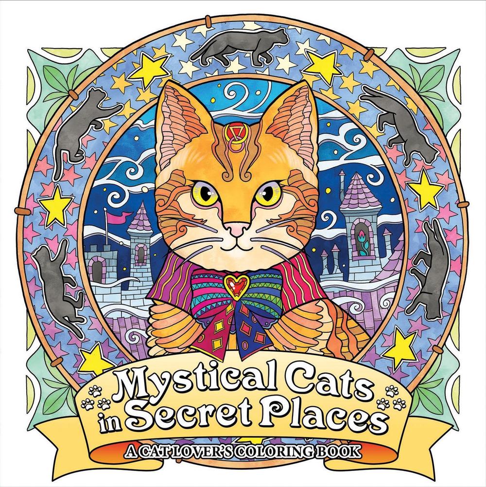 Mystical Cats in Secret Places: A Cat Lover's Coloring Book by Seven Seas Entertainment - ISBN: 9781626923959