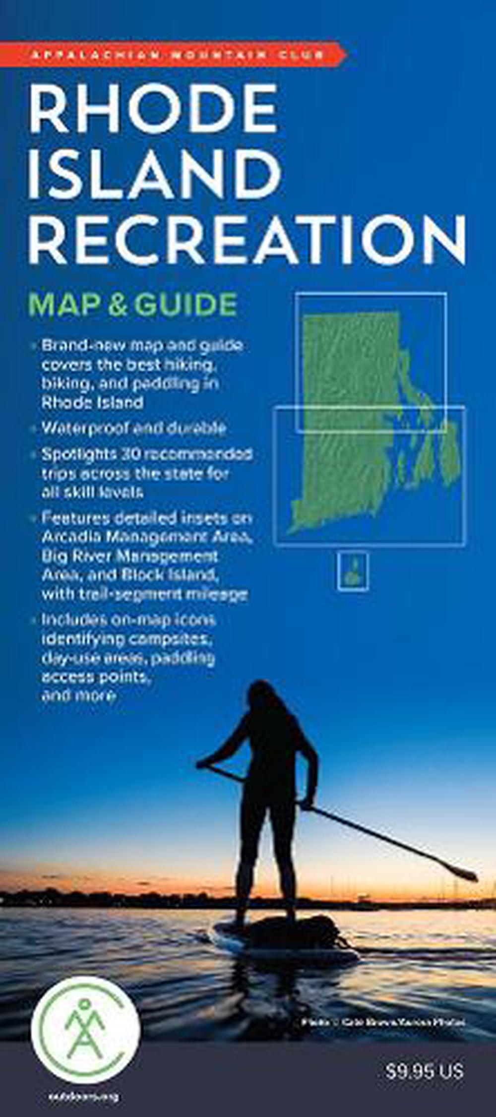 Rhode Island Recreation Map & Guide, 9781628421118