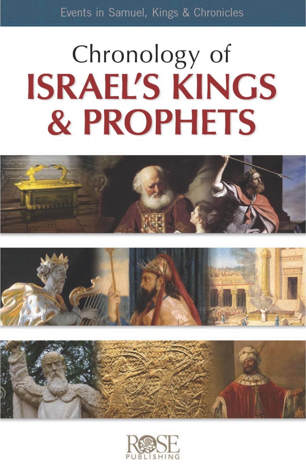 Chronology of Israel's Kings and Prophets by Rose Publishing - ISBN: 9781628628050