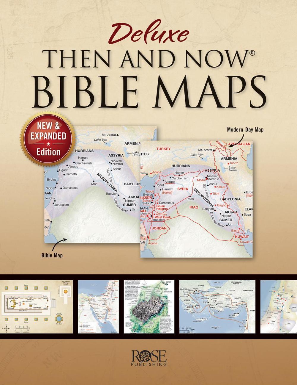 Deluxe Then & Now Bible Maps, 9781628628623