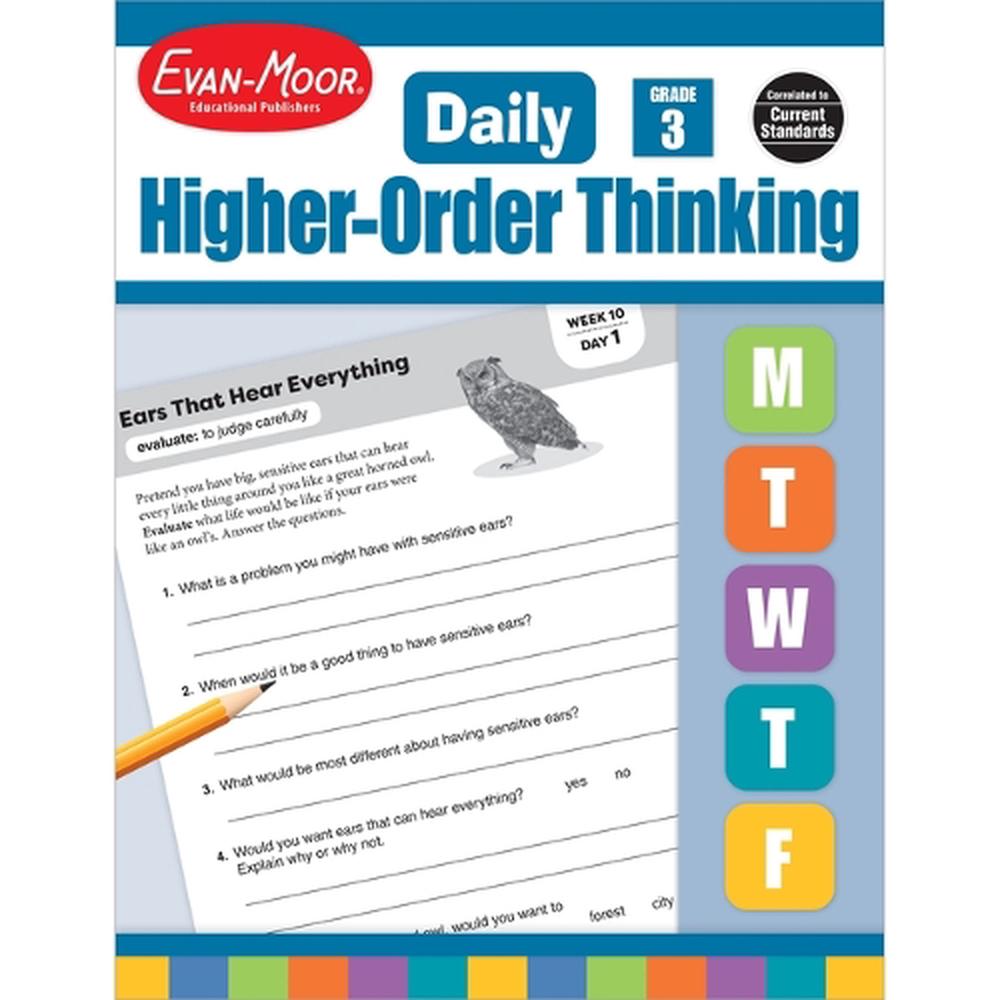 Daily Higher-Order Thinking, Grade 3 Te, 9781629384566