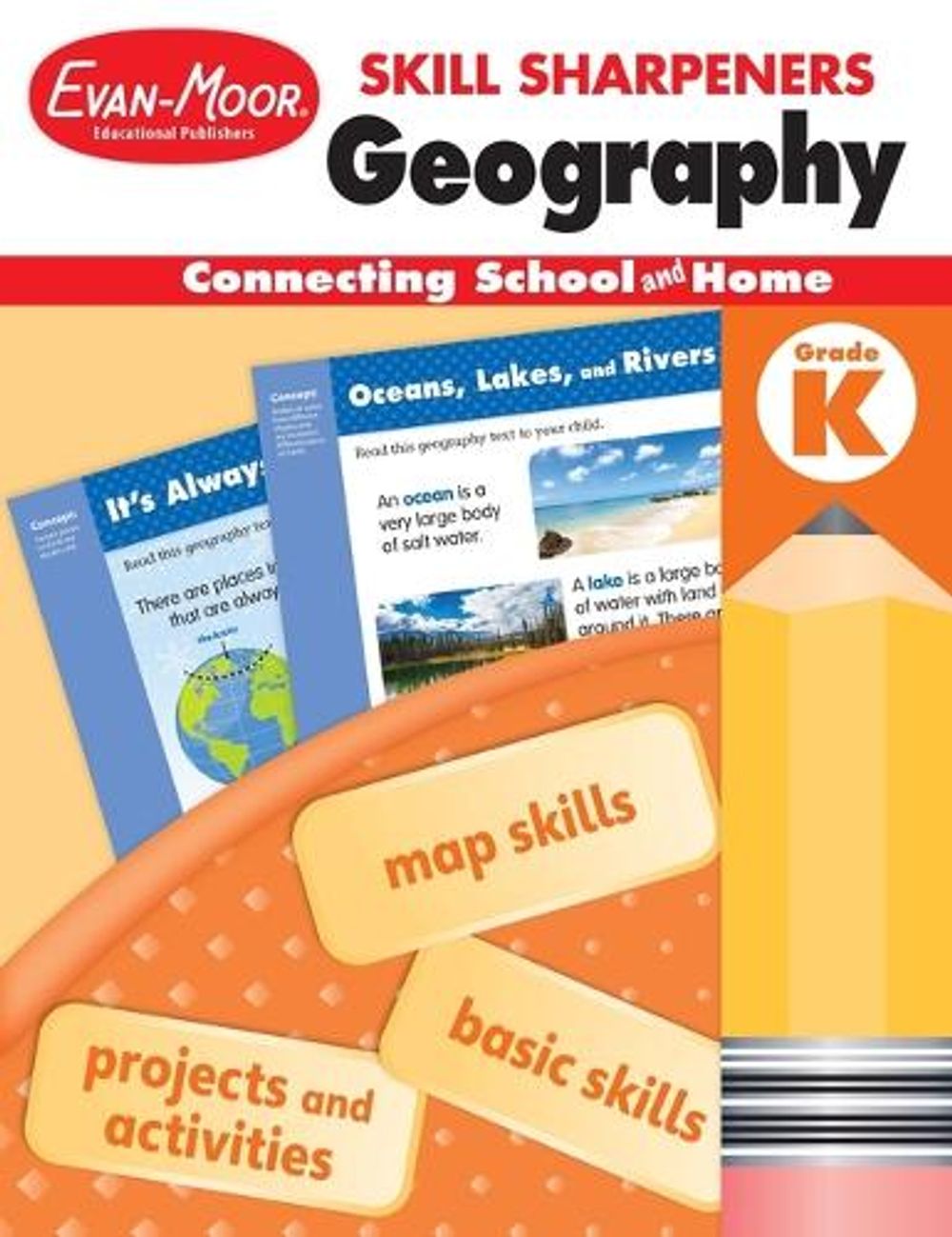 Skill Sharpeners: Geography, Grade K by Evan-Moor Educational Publishers - ISBN: 9781629384672