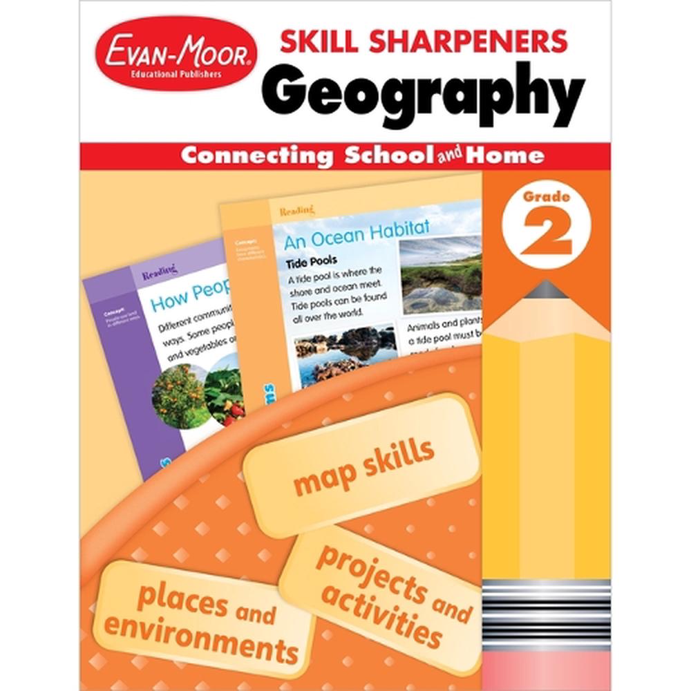 Skill Sharpeners: Geography, Grade 2, 9781629384696