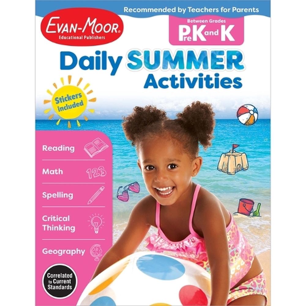 Daily Summer ACT Moving from Prek to K by EvanMoor