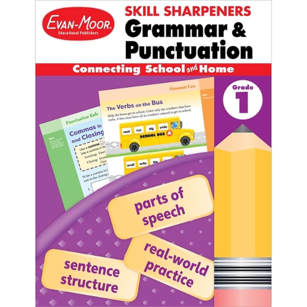 Skill Sharpeners: Grammar and Punctuation, Grade 1, 9781629388694