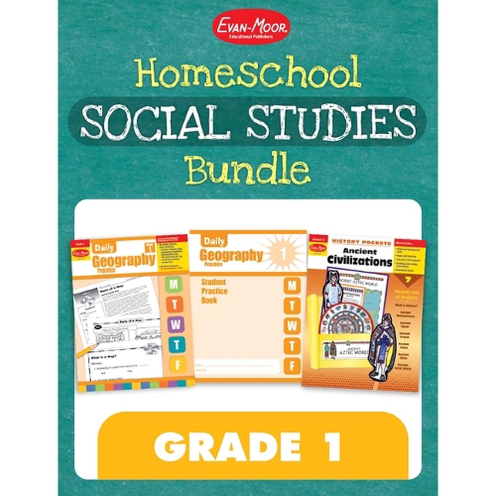 Homeschool Social Studies Bundle, Grade 1, 9781629389103