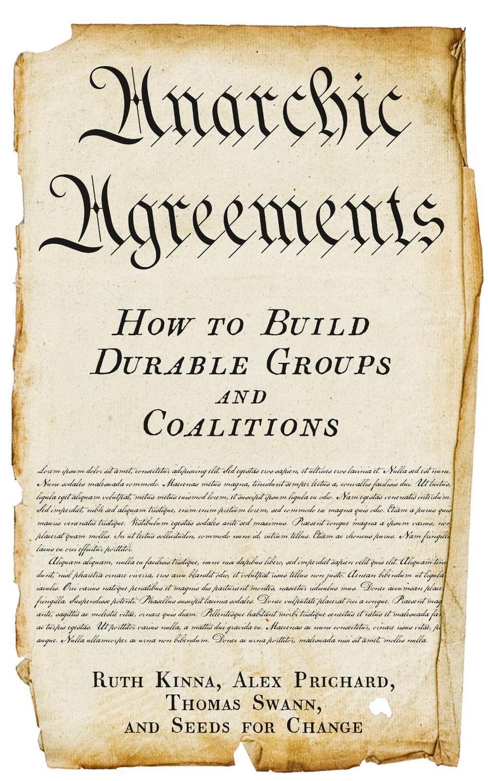 Anarchic Agreements by Ruth Kinna - ISBN: 9781629639635