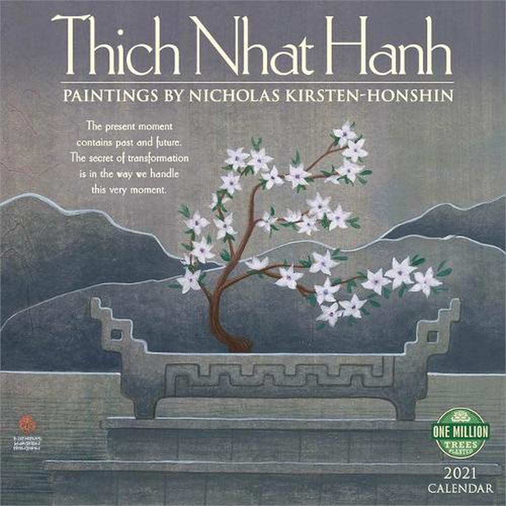 Thich Nhat Hanh 2021 Wall Calendar: Paintings by Nicholas Kirsten