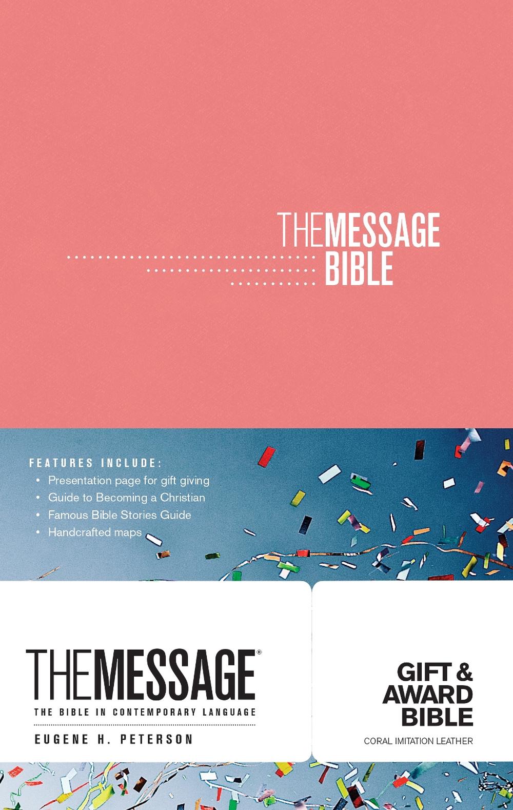The Message Gift and Award Bible, 9781631467721