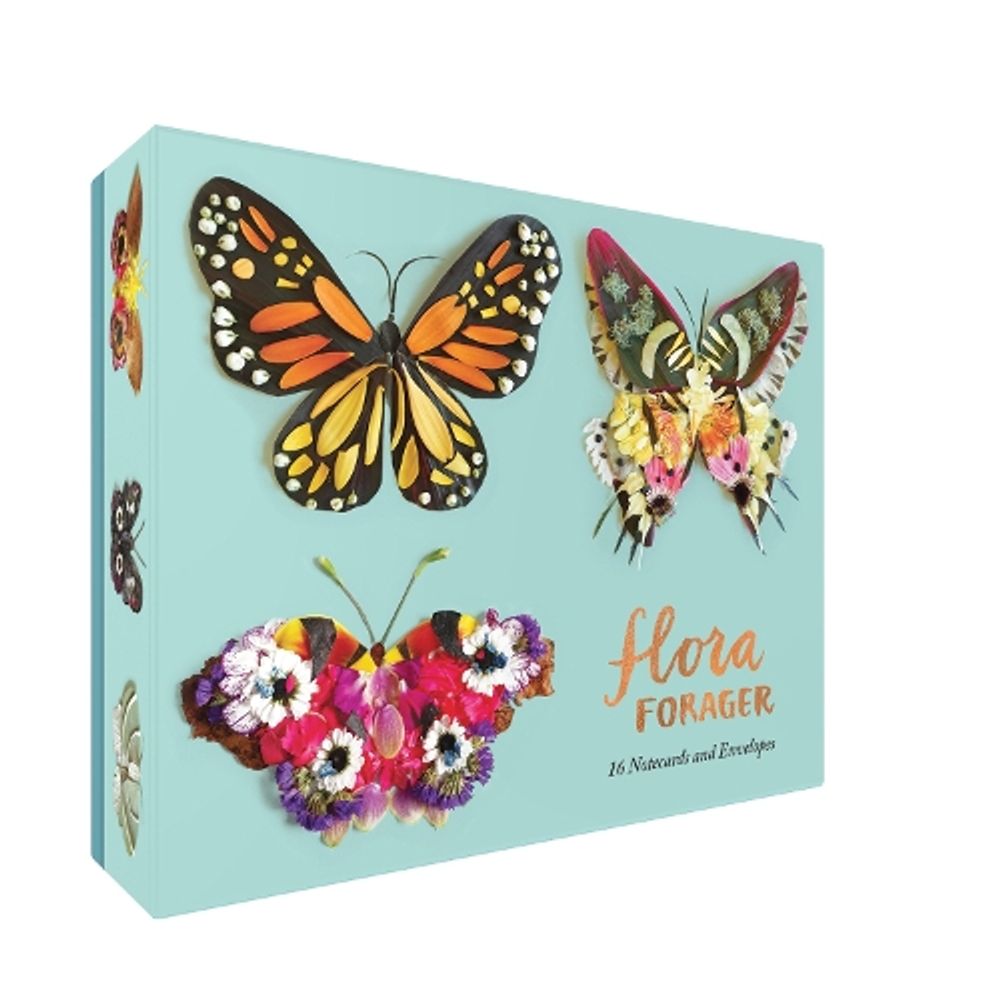 Flora Forager Butterfly Notecards by Bridget Beth Collins - ISBN: 9781632172167