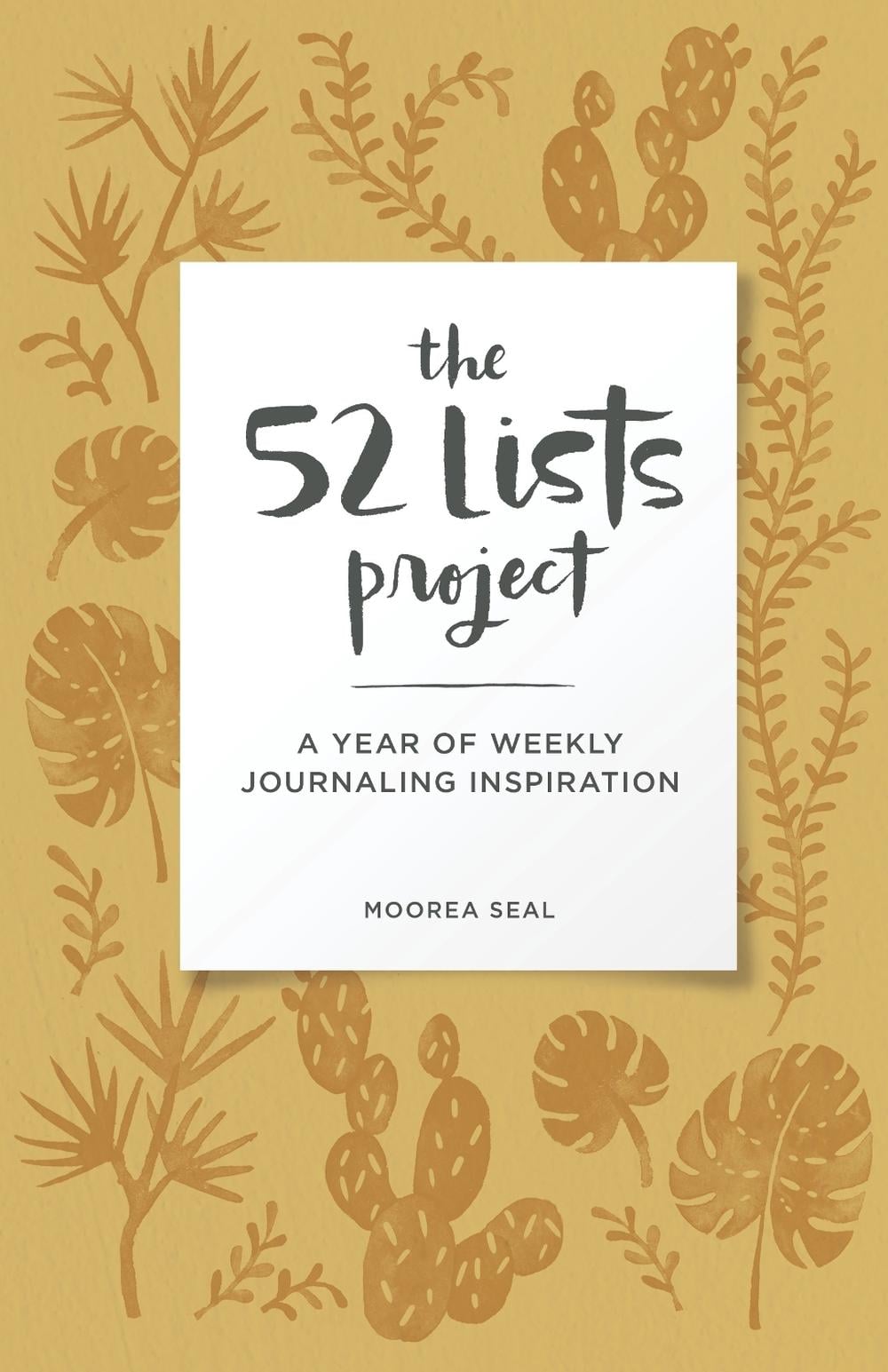 The 52 Lists Project  Botanical Pattern - ISBN: 9781632174741