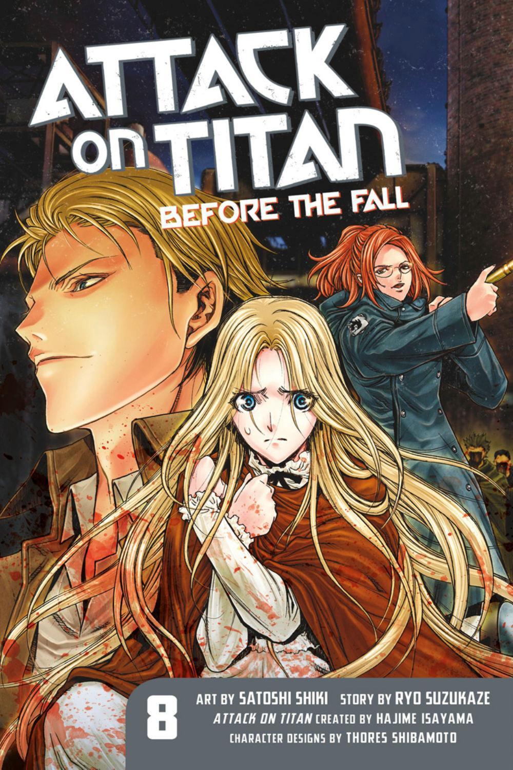 Attack On Titan: Before The Fall 8 by Ryo Suzukaze - ISBN: 9781632362605