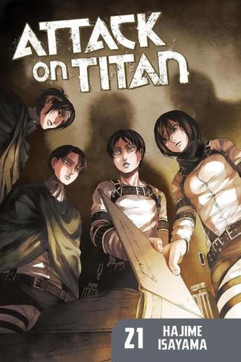 Attack on Titan Omnibus 2 (Vol. 4-6) by Hajime Isayama, Paperback