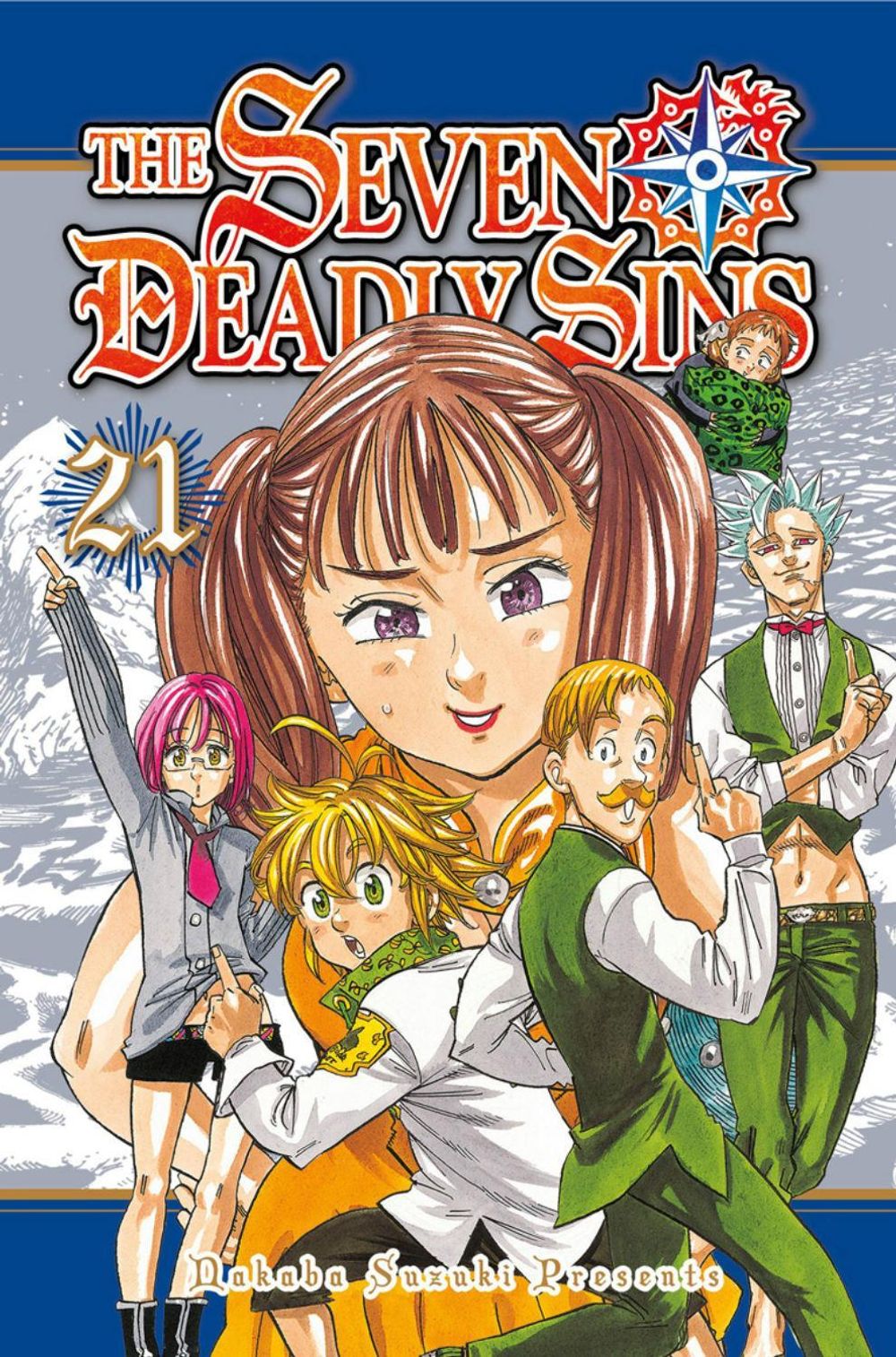 The Seven Deadly Sins 21 by Nakaba Suzuki - ISBN: 9781632364425