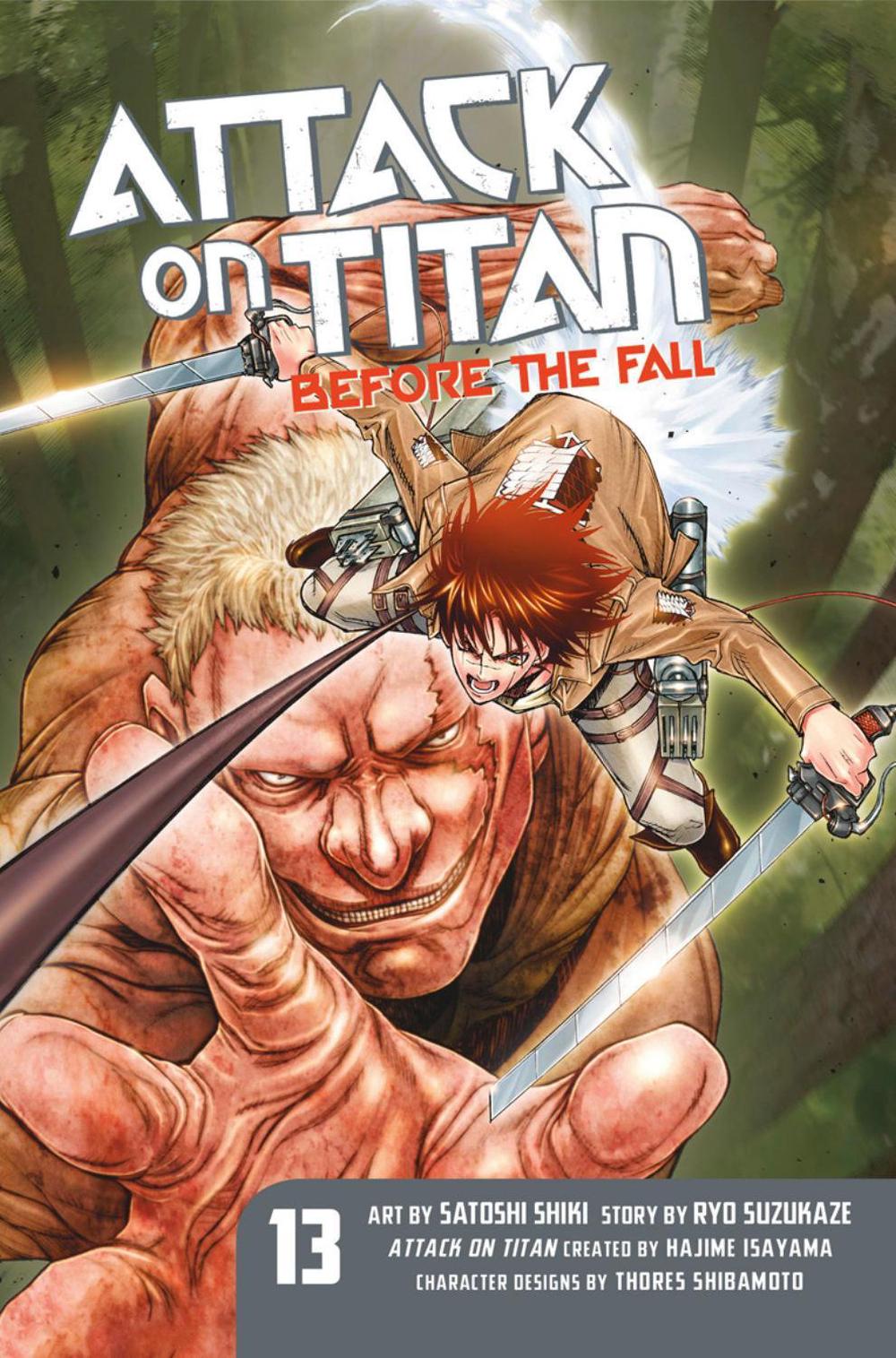 Attack On Titan: Before The Fall 13 by Ryo Suzukaze - ISBN: 9781632365361