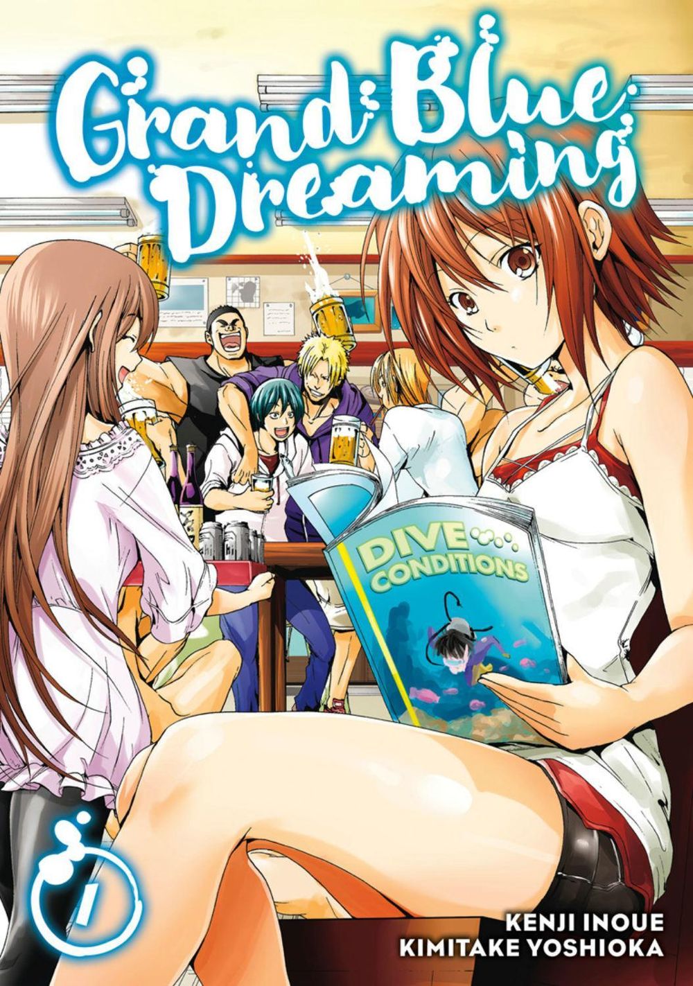 Grand Blue Dreaming 1 by Kimitake Yoshioka - ISBN: 9781632366665