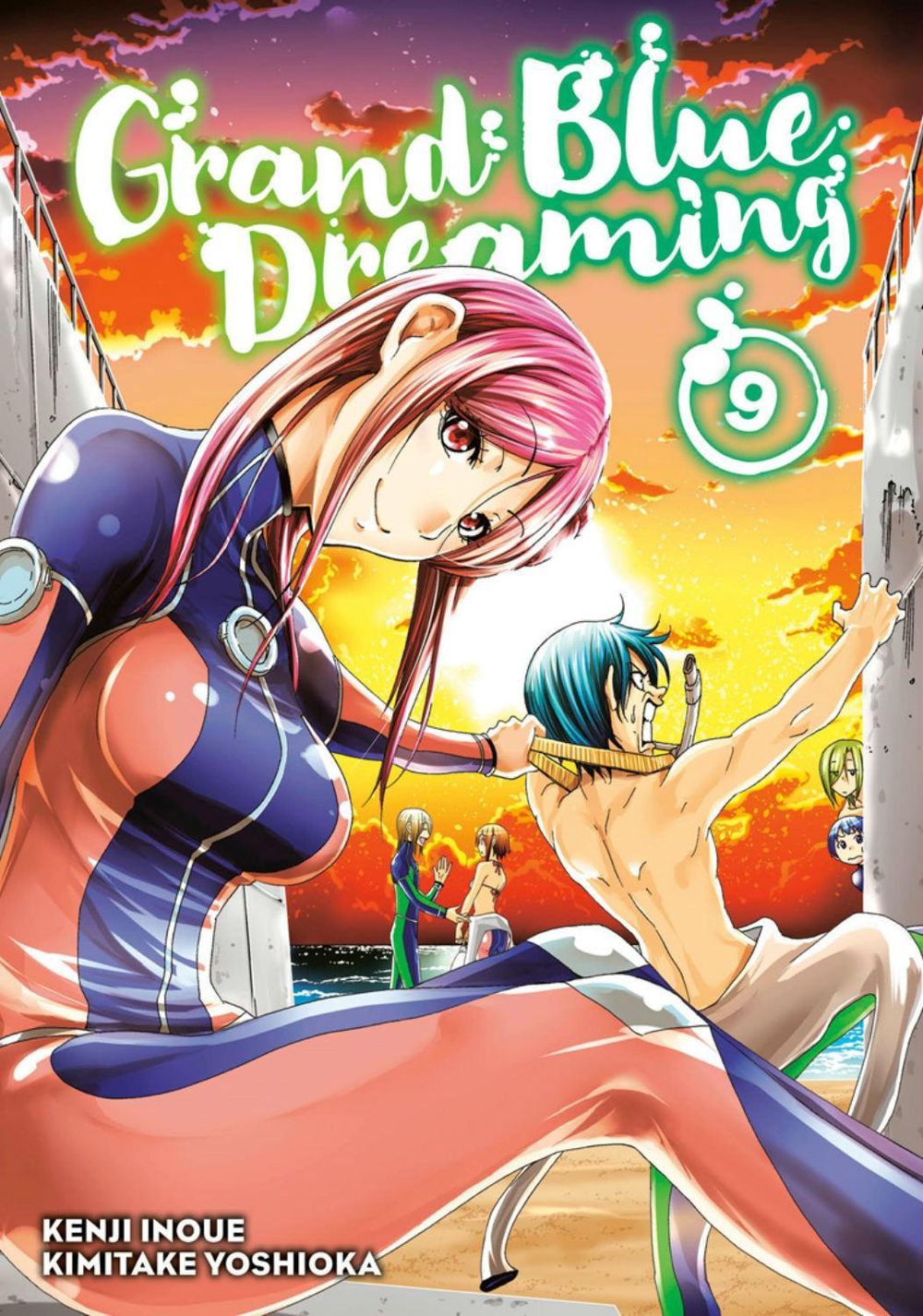 Grand Blue Dreaming 9 by Kimitake Yoshioka - ISBN: 9781632368126