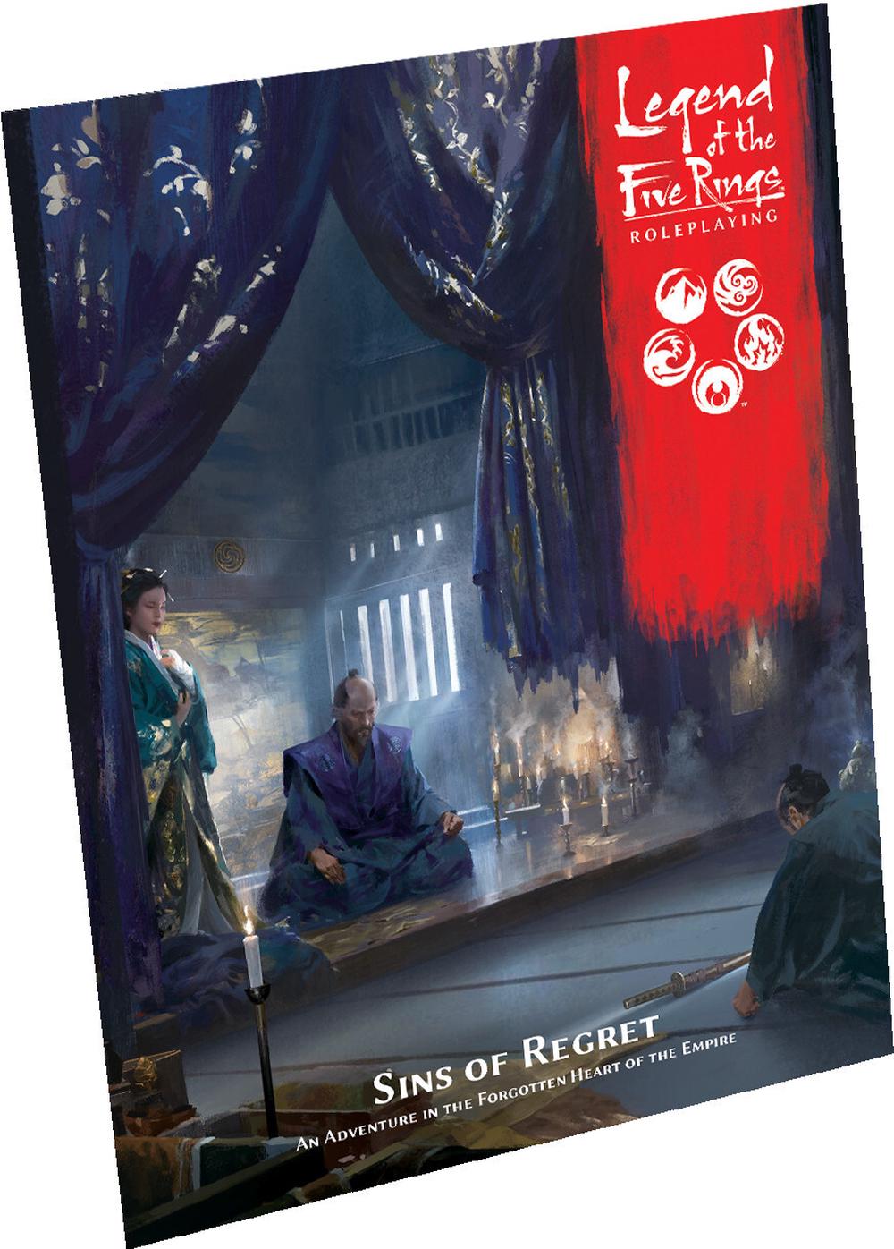 Legend of Five Rings RPG Sins of Regret Adventure Book, 9781633443648