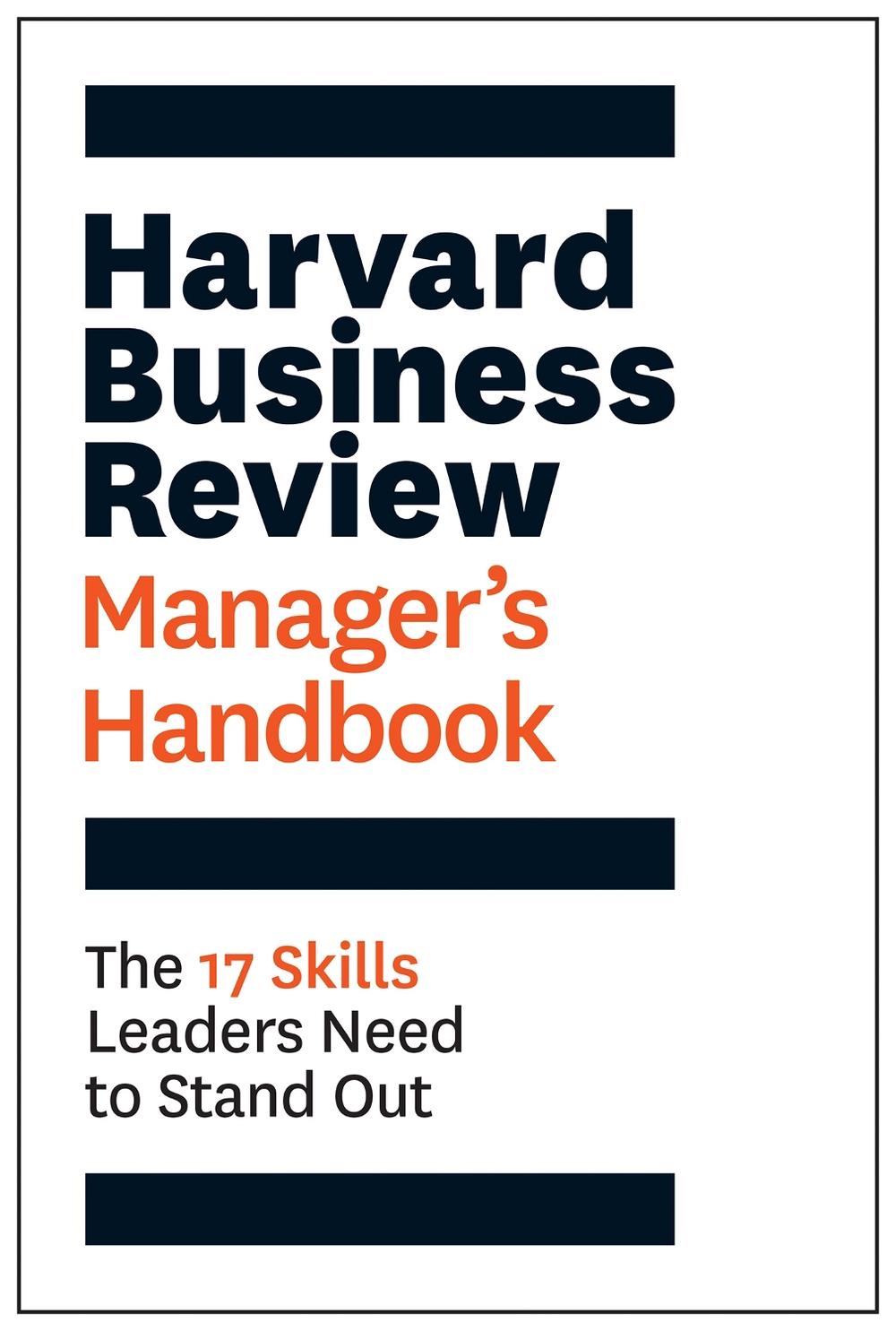 Harvard Business Review Manager's Handbook, 9781633691247