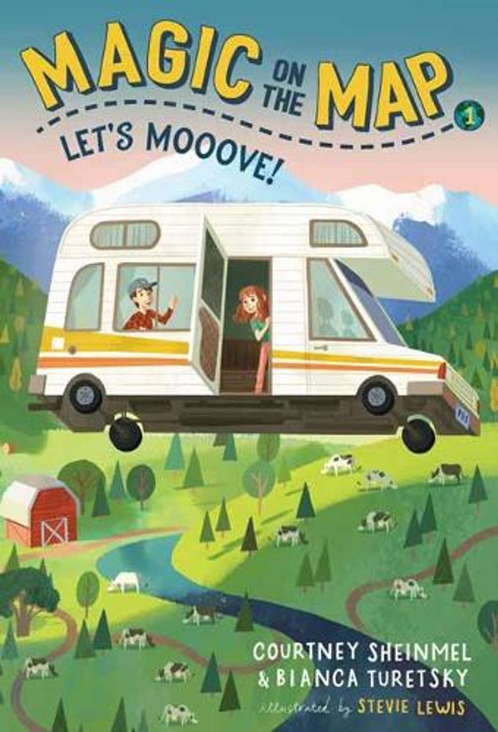 Magic on the Map #1: Let's Mooove! by Courtney Sheinmel - ISBN: 9781635651669