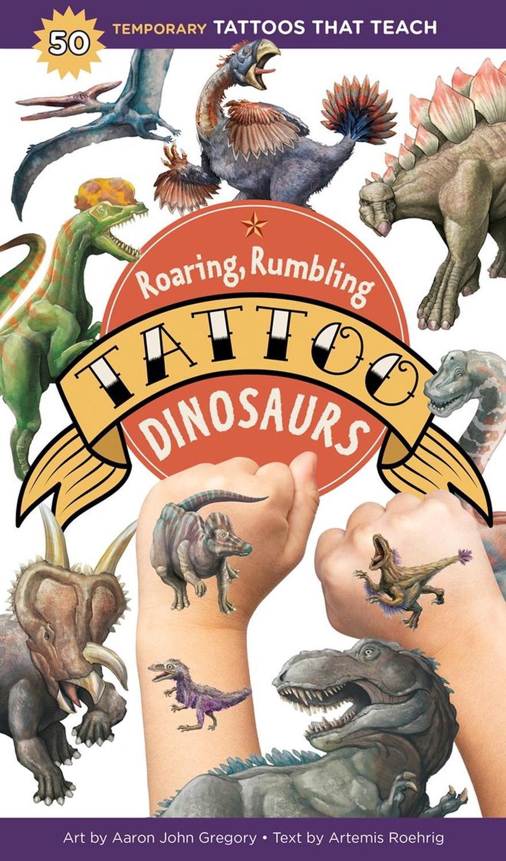 Roaring, Rumbling Tattoo Dinosaurs, 9781635863192